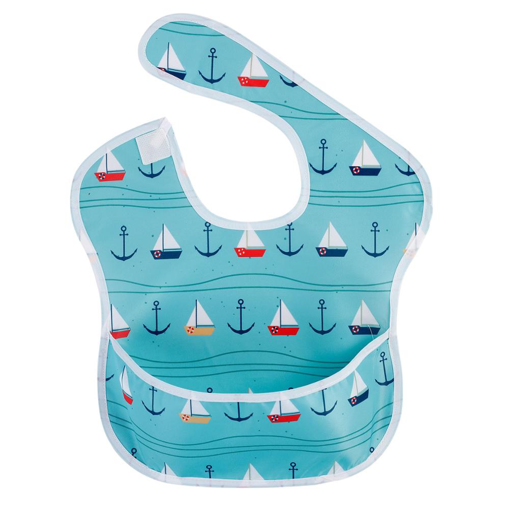 Waterproof Baby Bib with Food Catcher